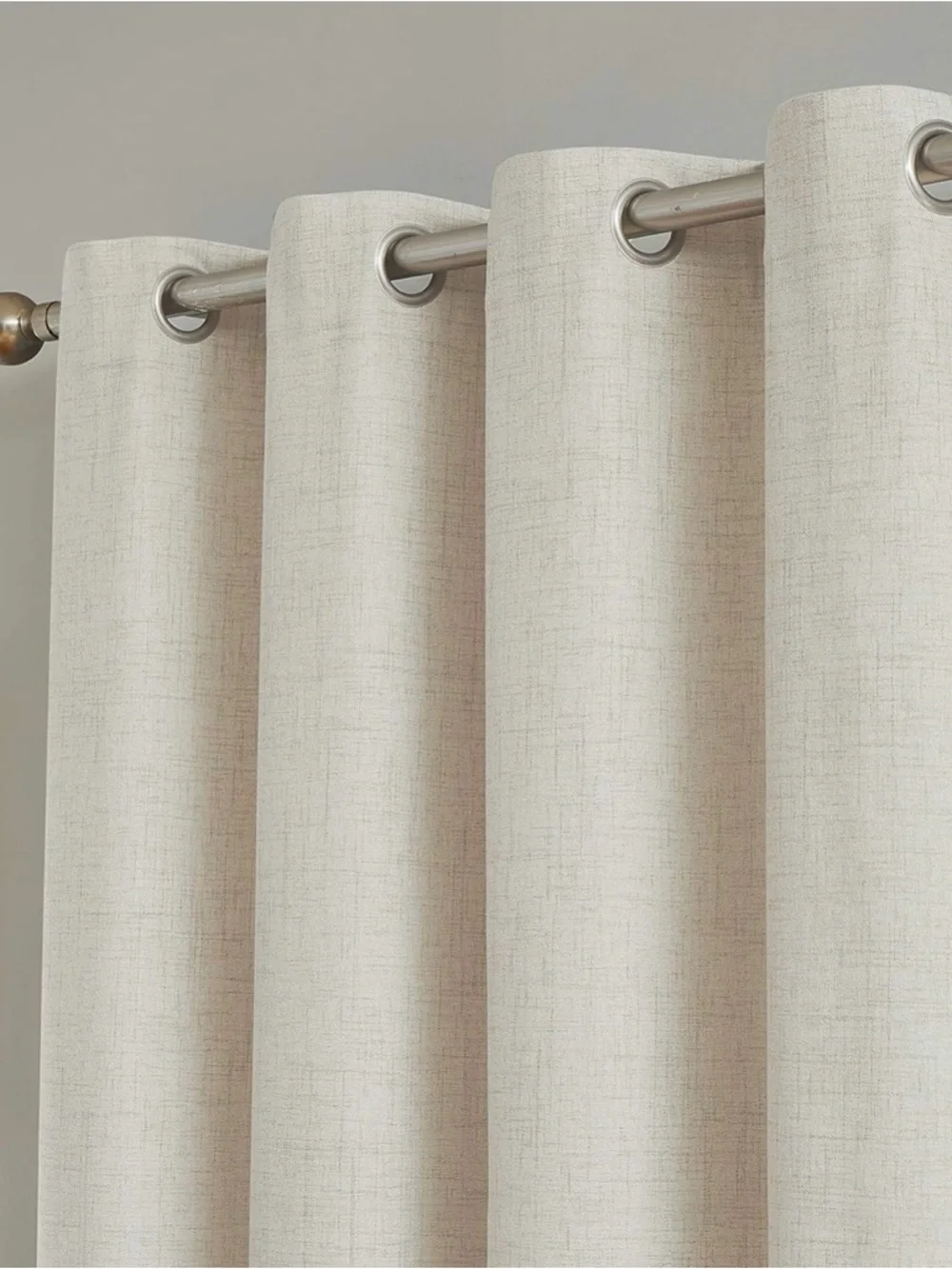 Blackout Grommet Drapes / Curtains - Light Beige